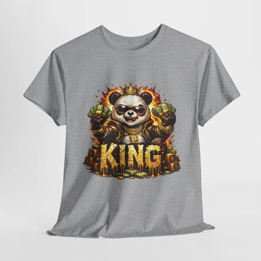 King Panda T-Shirt – Graphic Royalty Panda Tee - 312tshirts 2