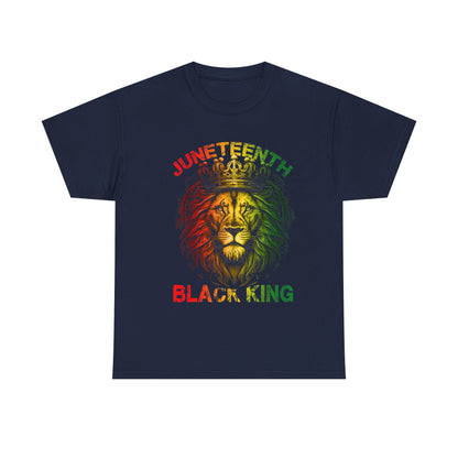 Juneteenth Black King #2 Unisex Heavy Cotton Tee