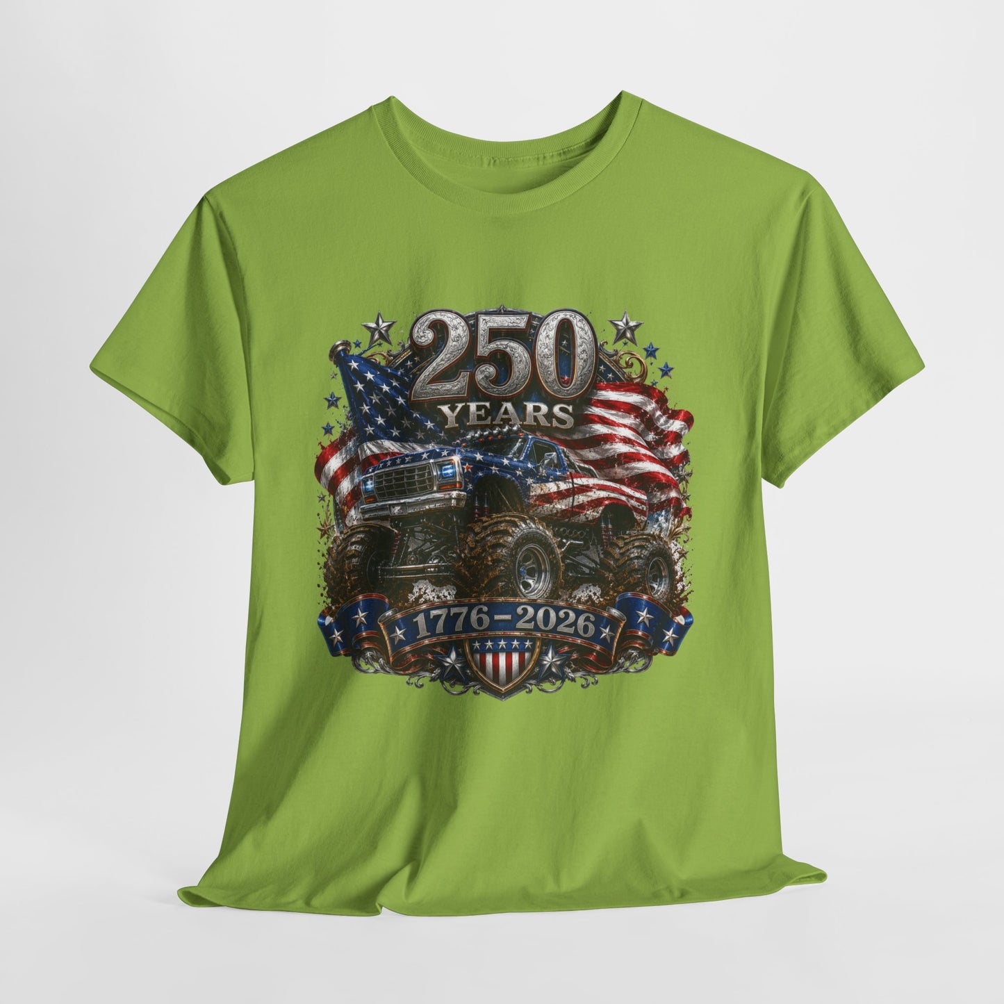 250 Years America #13 Unisex Heavy Cotton Tee - 312tshirts 2