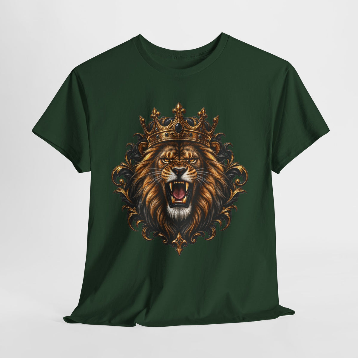 Lion Head #1 Unisex Heavy Cotton Tee