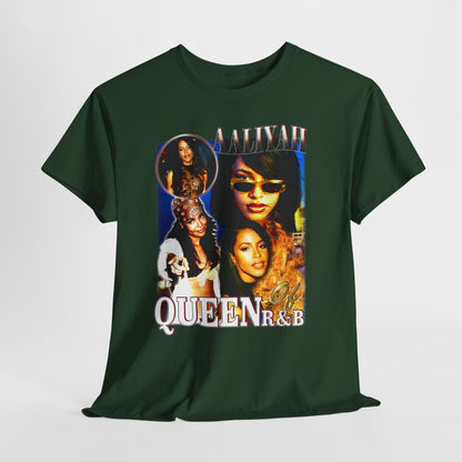Aaliyah R&B Queen 2 Unisex Heavy Cotton Tee