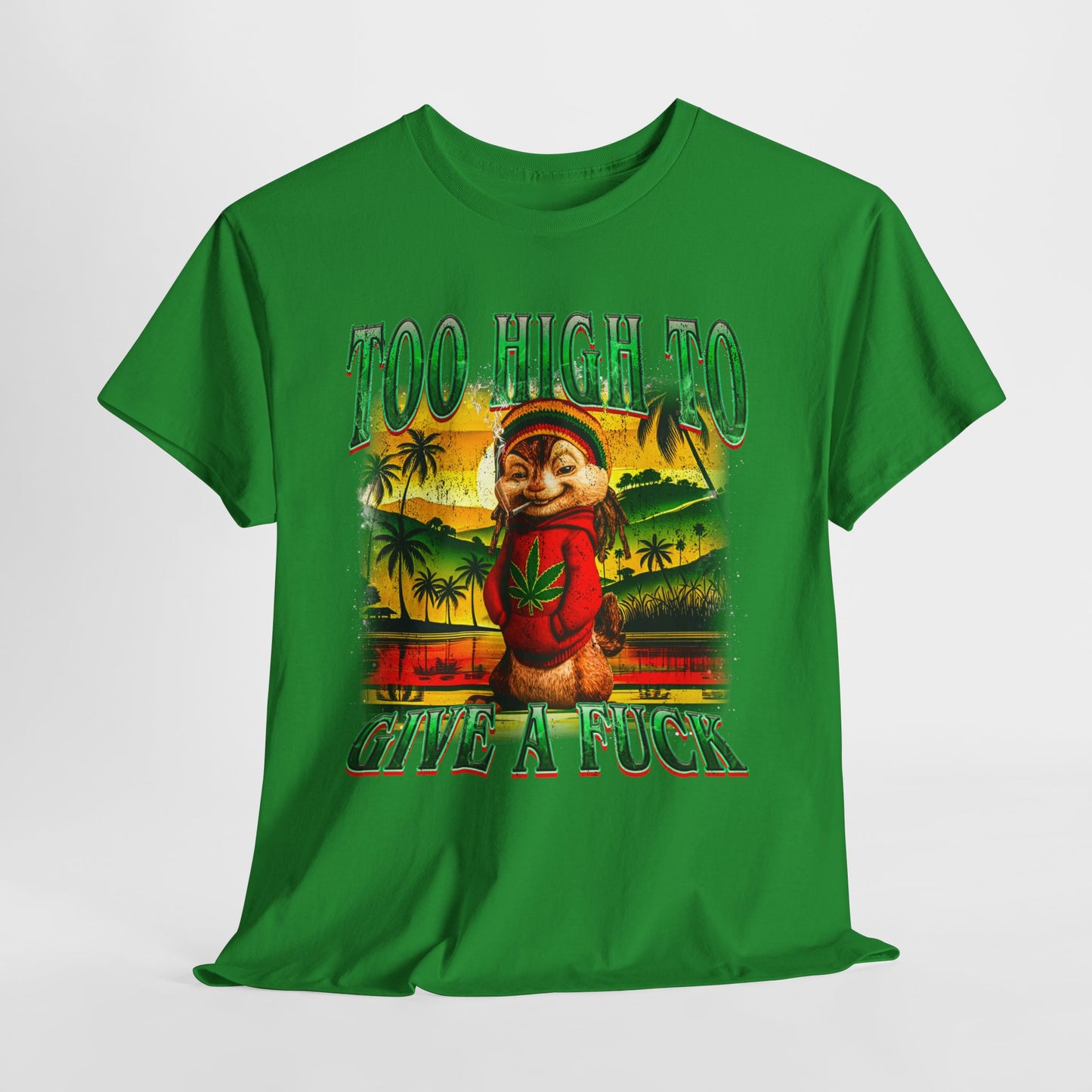 420 Chipmunk #1 Unisex Heavy Cotton Tee - 312tshirts 2
