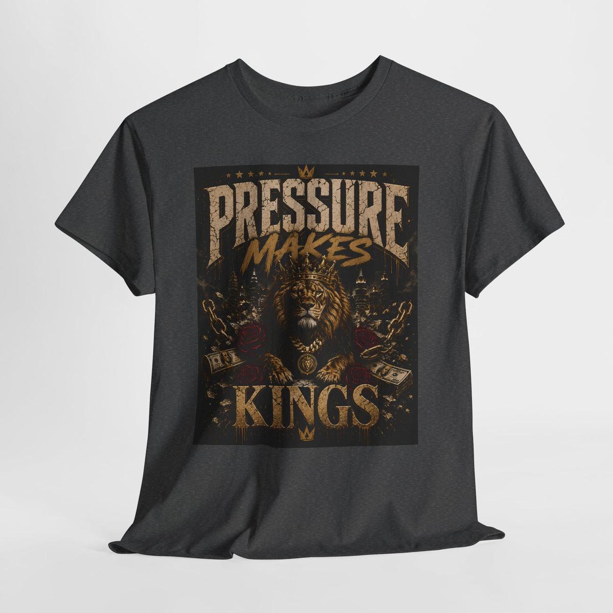 Pressure Makes Kings #1 Unisex Heavy Cotton Tee