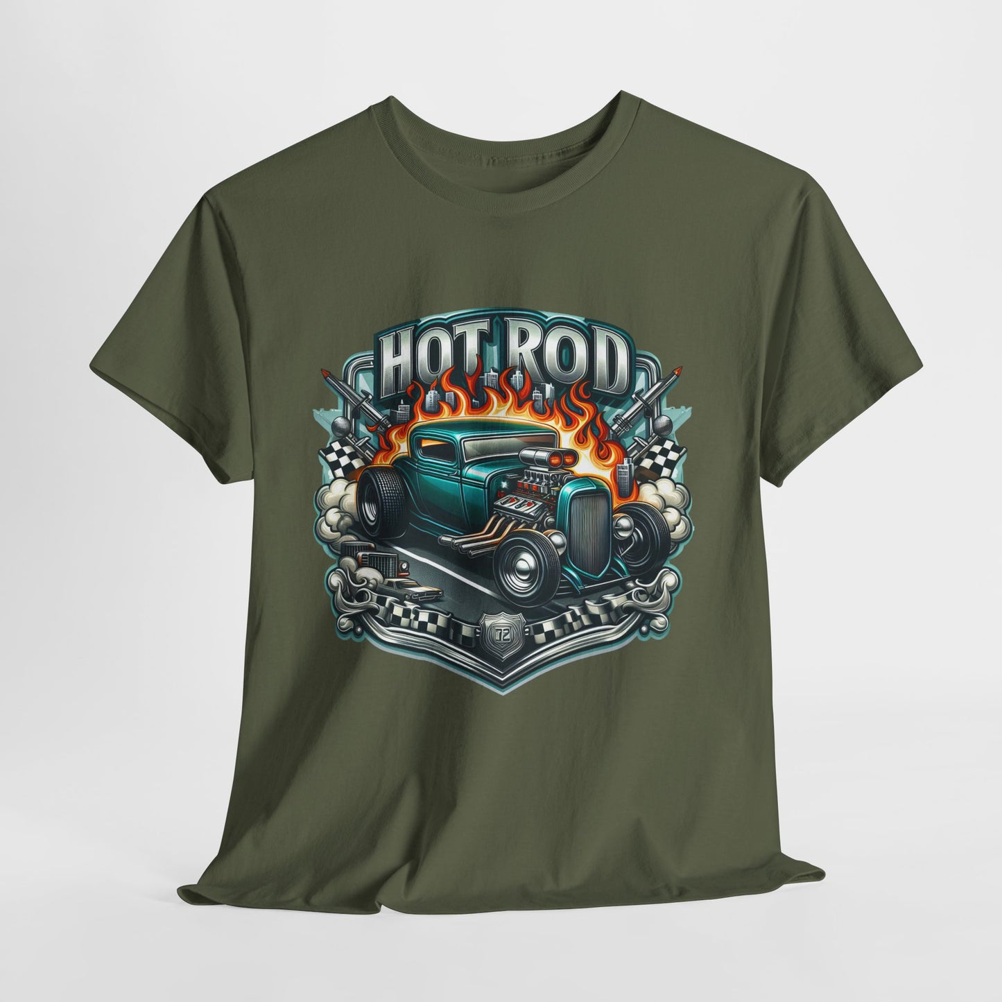 Hot Rod #5 Unisex Heavy Cotton Tee - 312tshirts 2