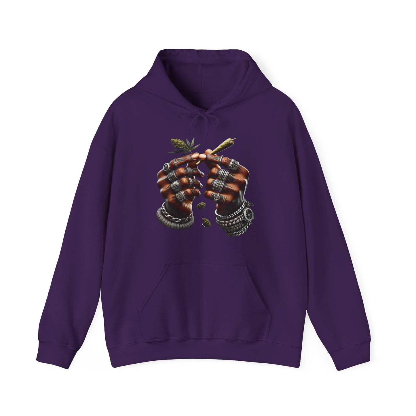 420 Blunts & Hands #1 Unisex Heavy Sweatshirt Hoodie