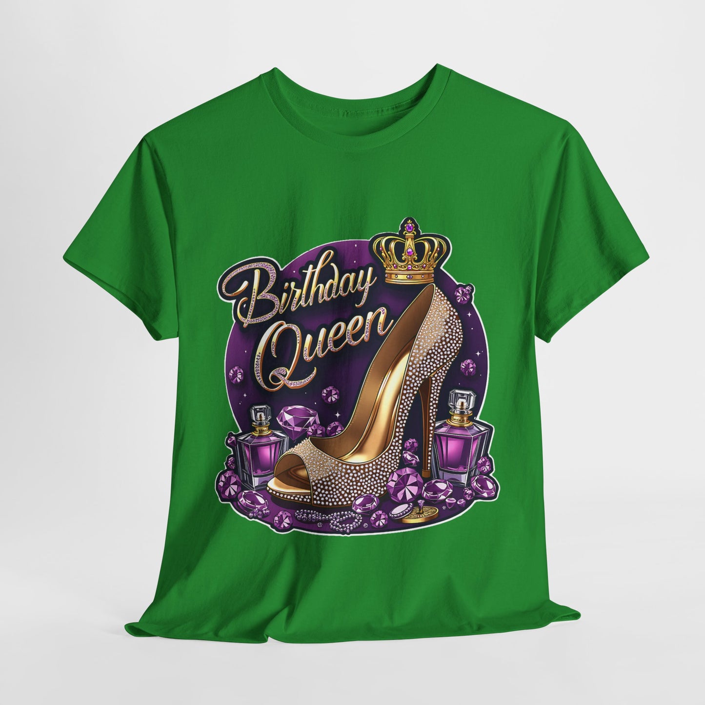 Purple Birthday Queen #17 Unisex Heavy Cotton Tee