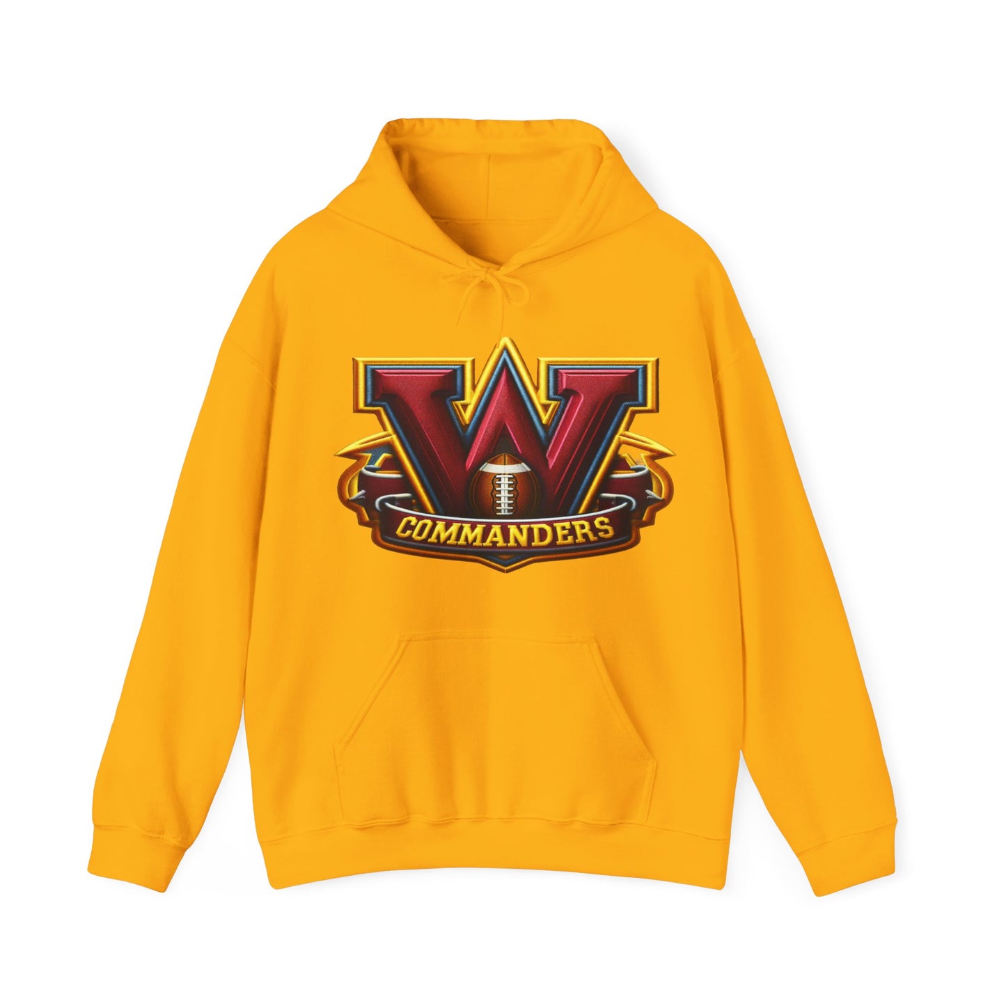 Sports Commanders Football Logo #1 Unisex Heavy Sweatshirt Hoodie