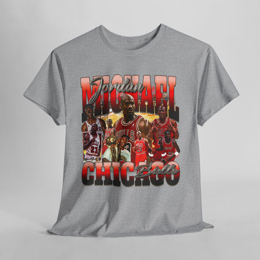 Sports MJ Basketball #4 Unisex Heavy Cotton Tee
