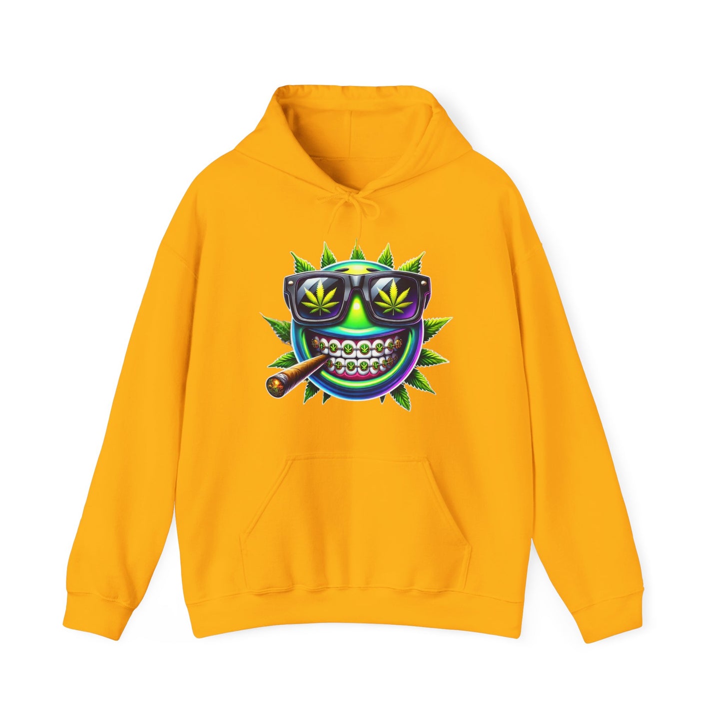 420 Emoji #8 Unisex Heavy Sweatshirt Hoodie