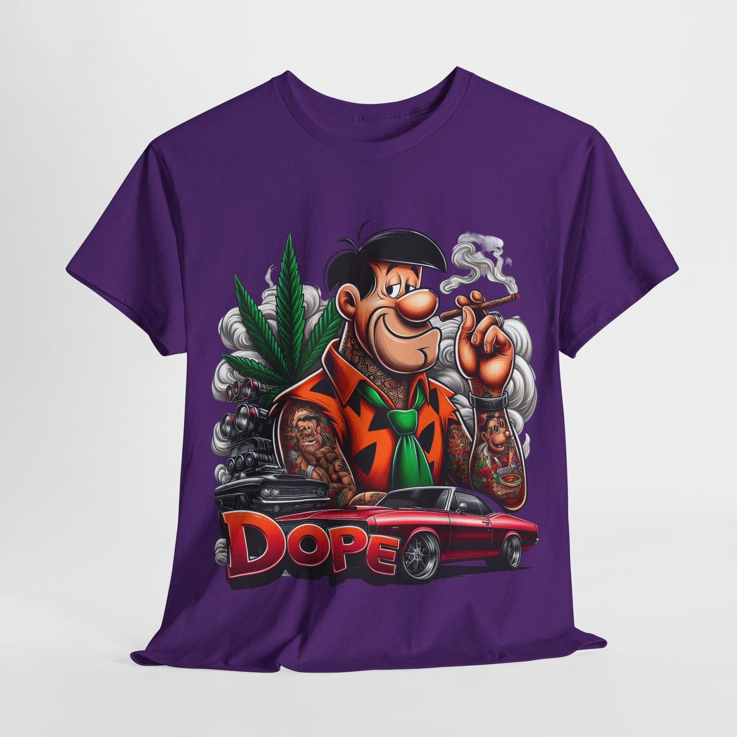 420 Dope Vibes Fred #2 Unisex Heavy Cotton Tee