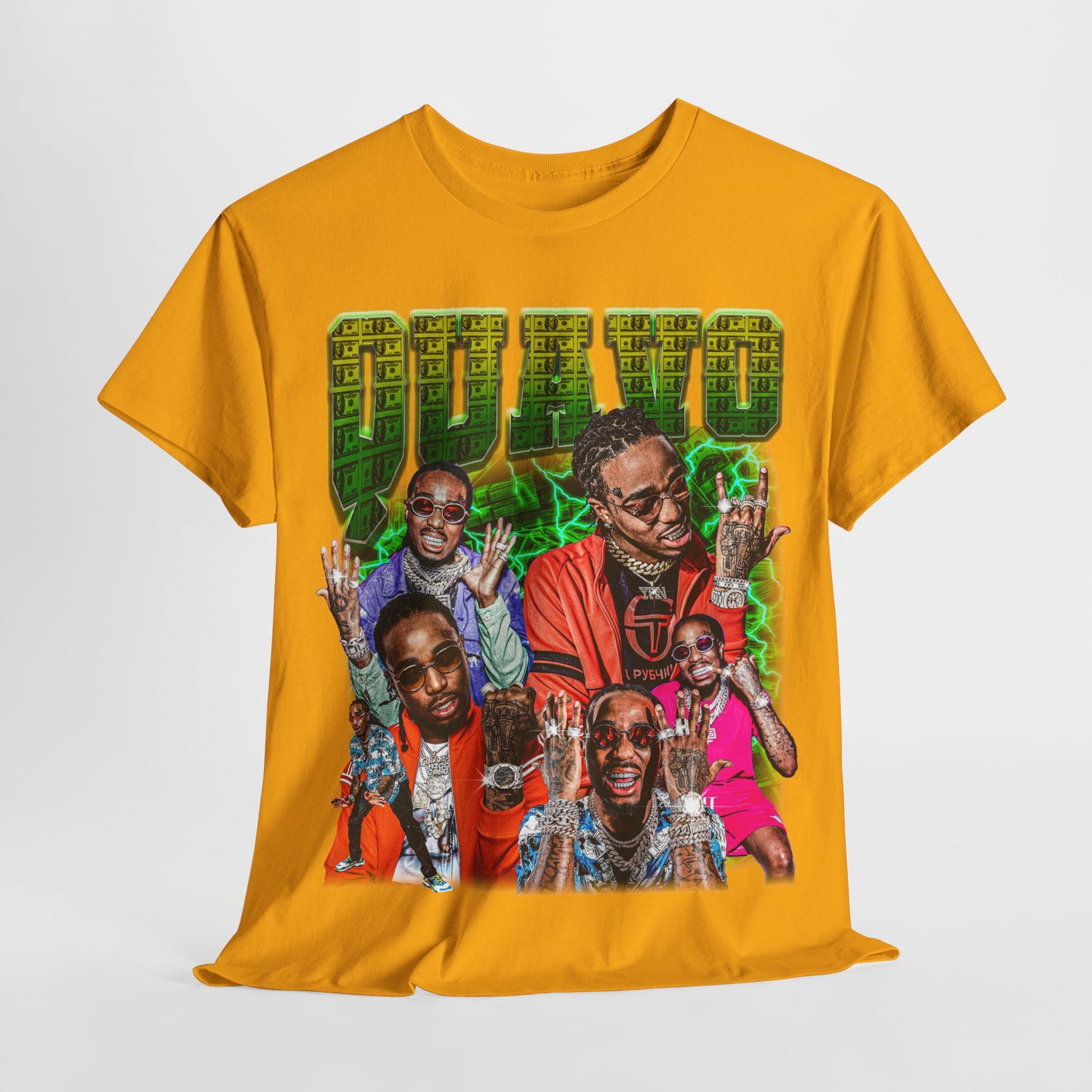 Quavo Hip-Hop Unisex Heavy Cotton Tee - 312tshirts 2