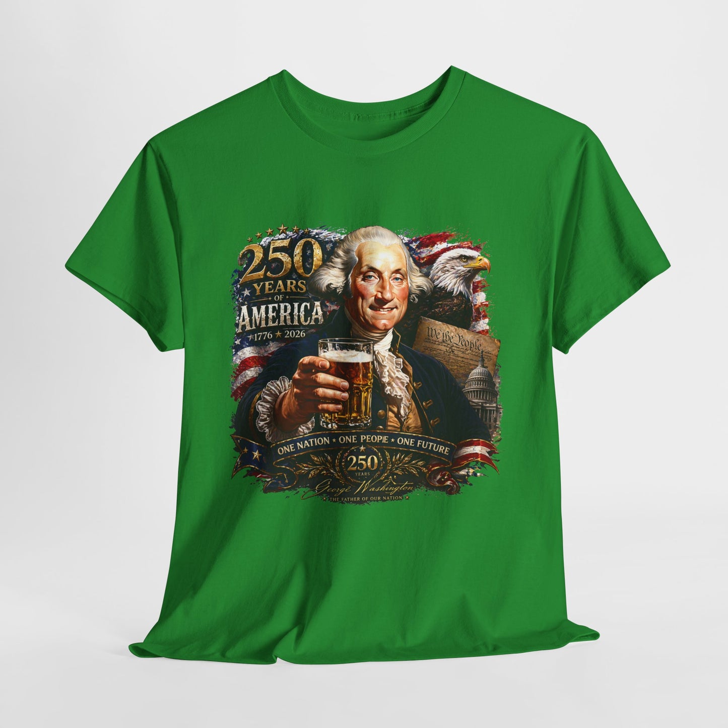 250 Years America #4 Unisex Heavy Cotton Tee