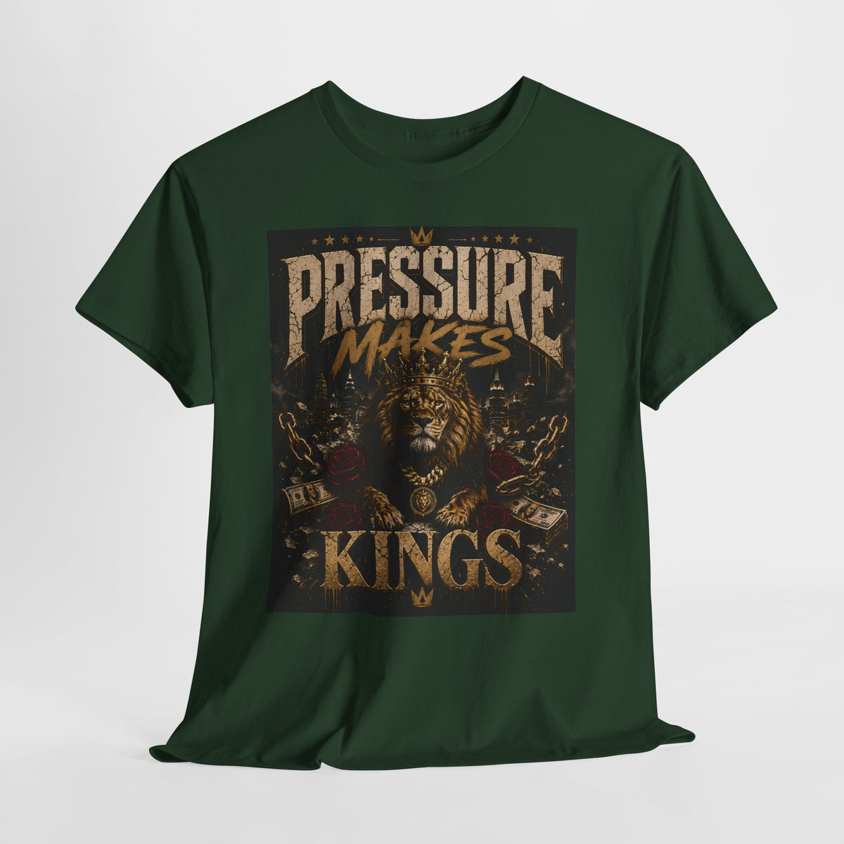 Pressure Makes Kings #1 Unisex Heavy Cotton Tee