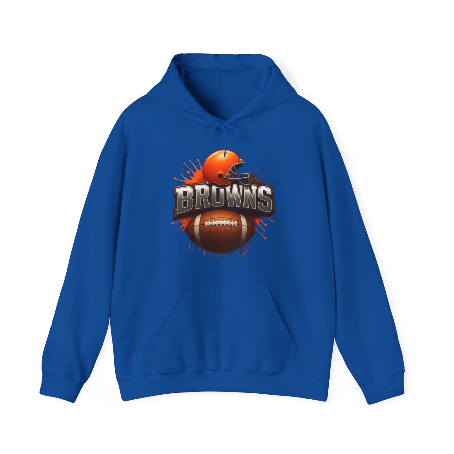 Sports Browns Football Logo #2 Unisex Heavy Sweatshirt Hoodie