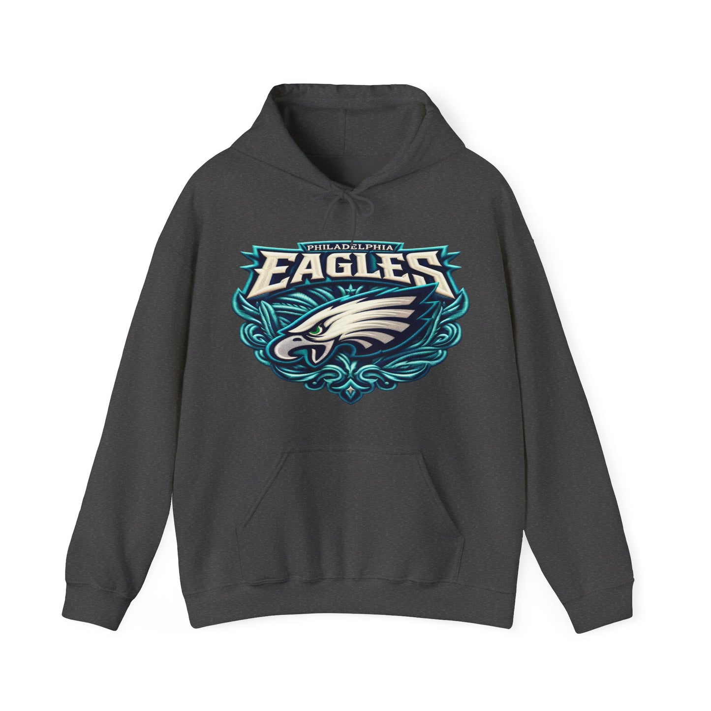 Sports Eagles Football Logo #1 Unisex Heavy Sweatshirt Hoodie