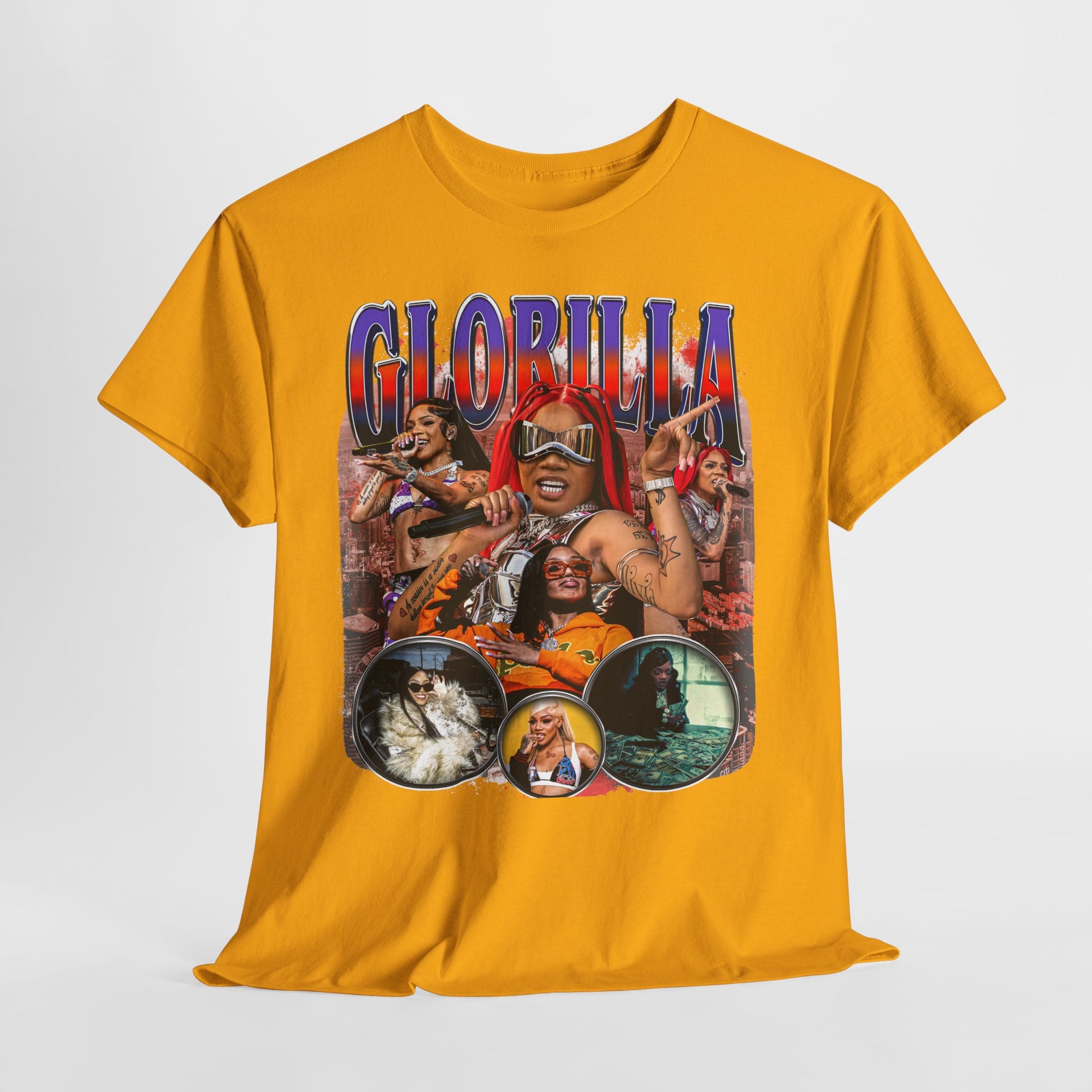 GloRilla 1 Hip-Hop Unisex Heavy Cotton Tee - 312tshirts 2