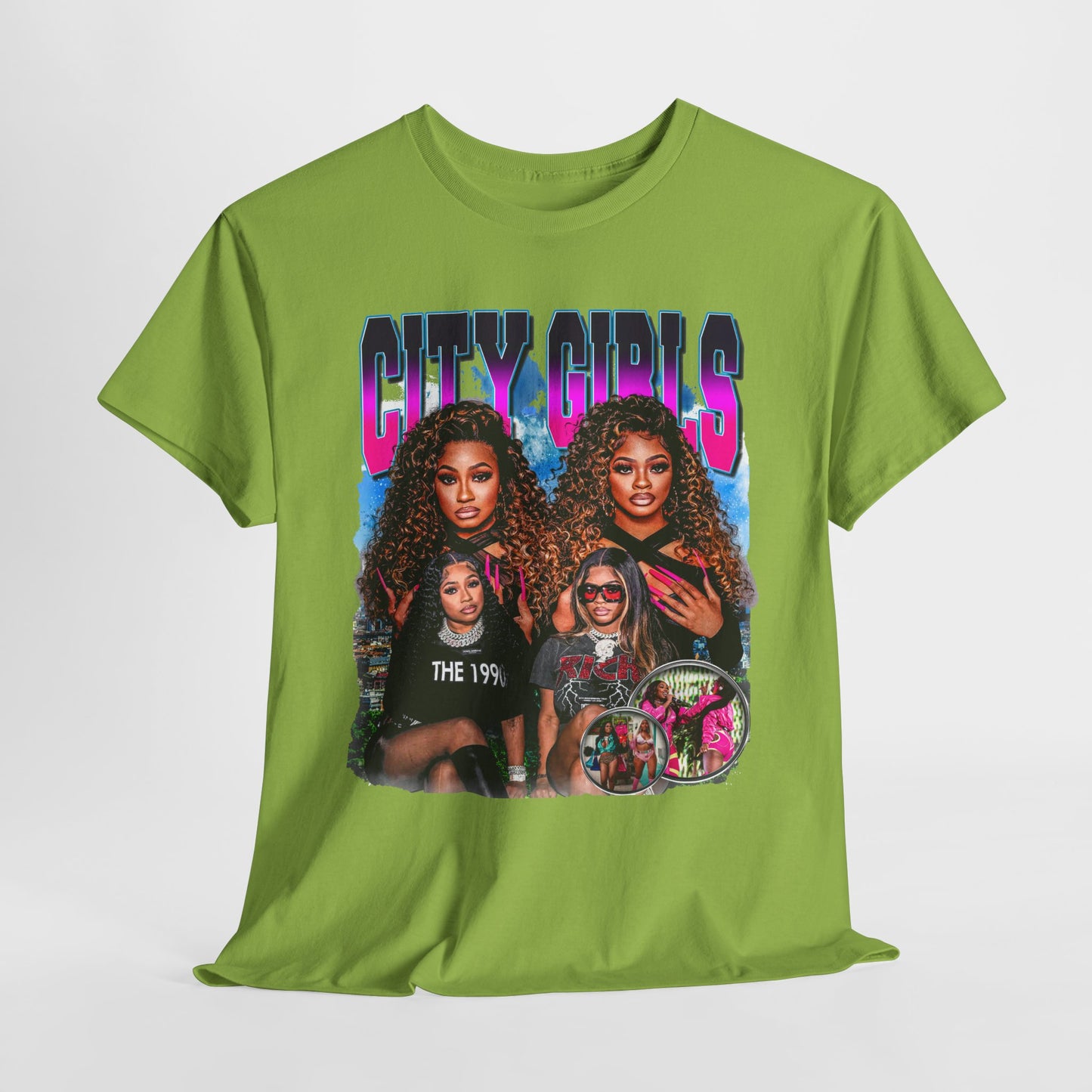 City Girls 1 Hip-Hop Unisex Heavy Cotton Tee - 312tshirts 2