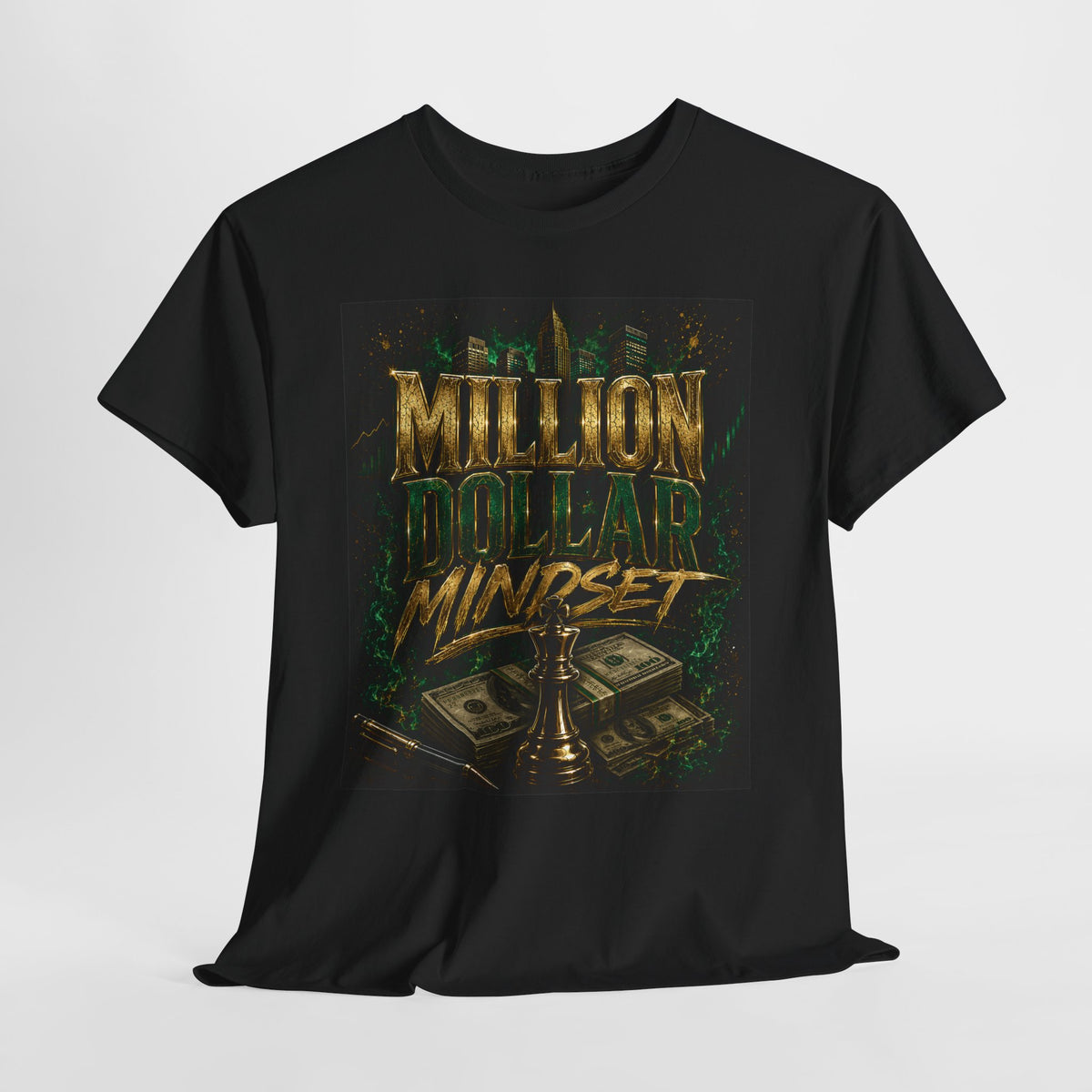 Million Dollar Mindset #1 Unisex Heavy Cotton Tee