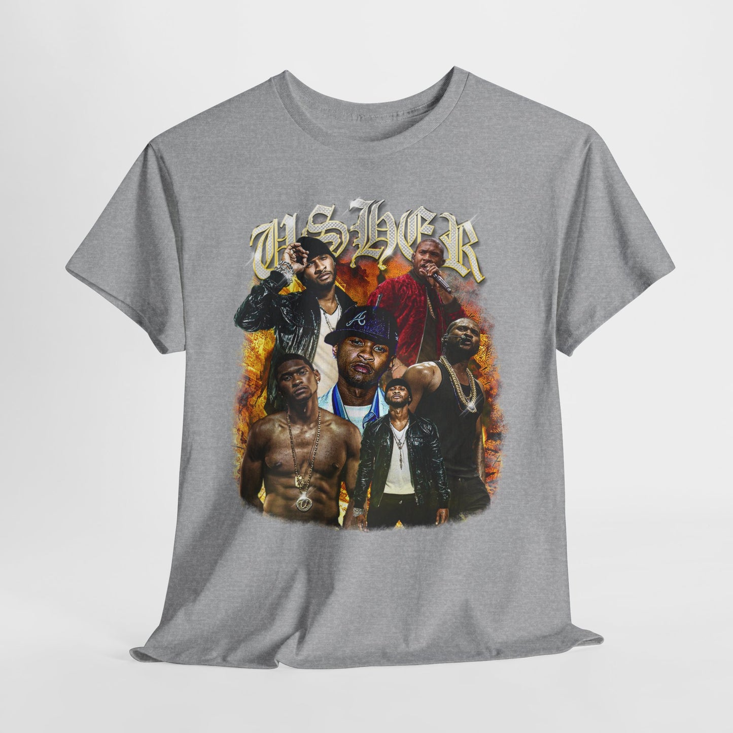 Usher 2 Unisex Heavy Cotton Tee