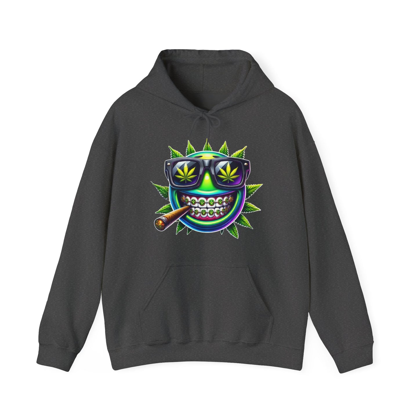 420 Emoji #8 Unisex Heavy Sweatshirt Hoodie