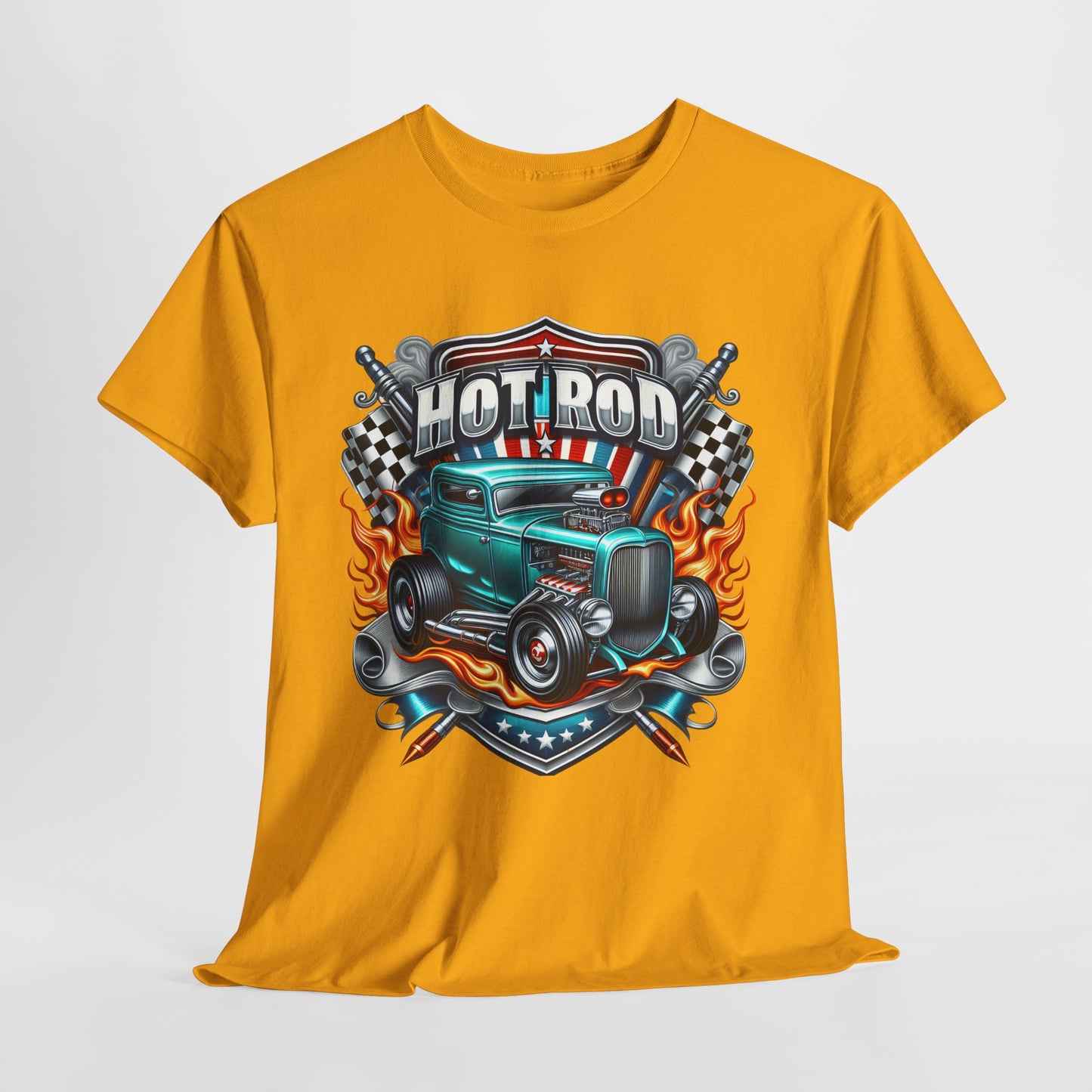 Hot Rod #11 Unisex Heavy Cotton Tee - 312tshirts 2