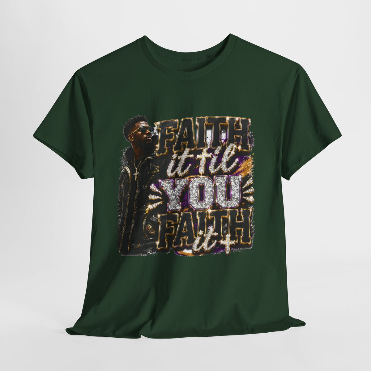 Faith It Til You Faith It #2 Unisex Heavy Cotton Tee