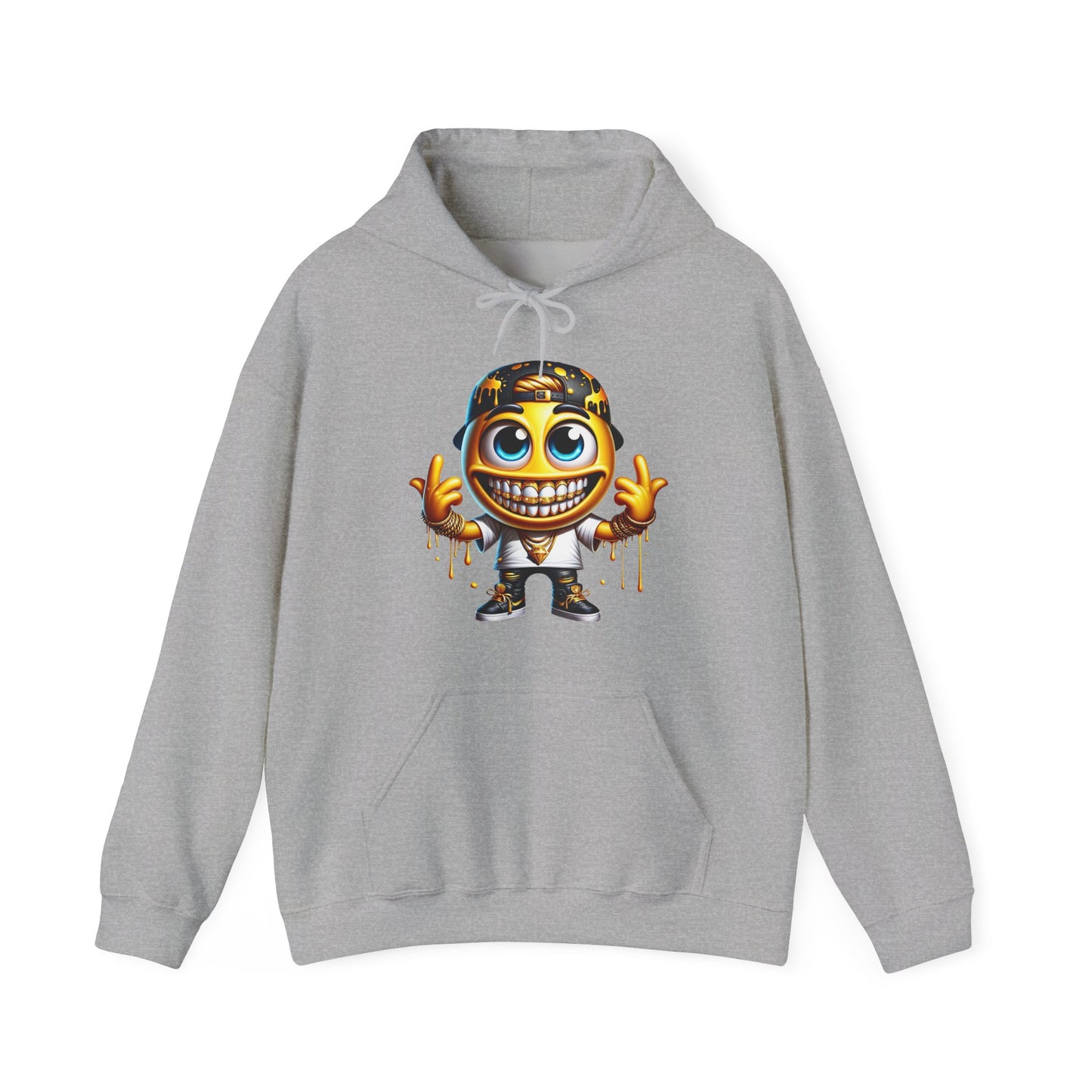 Gold Emoji #8 Unisex Heavy Sweatshirt Hoodie