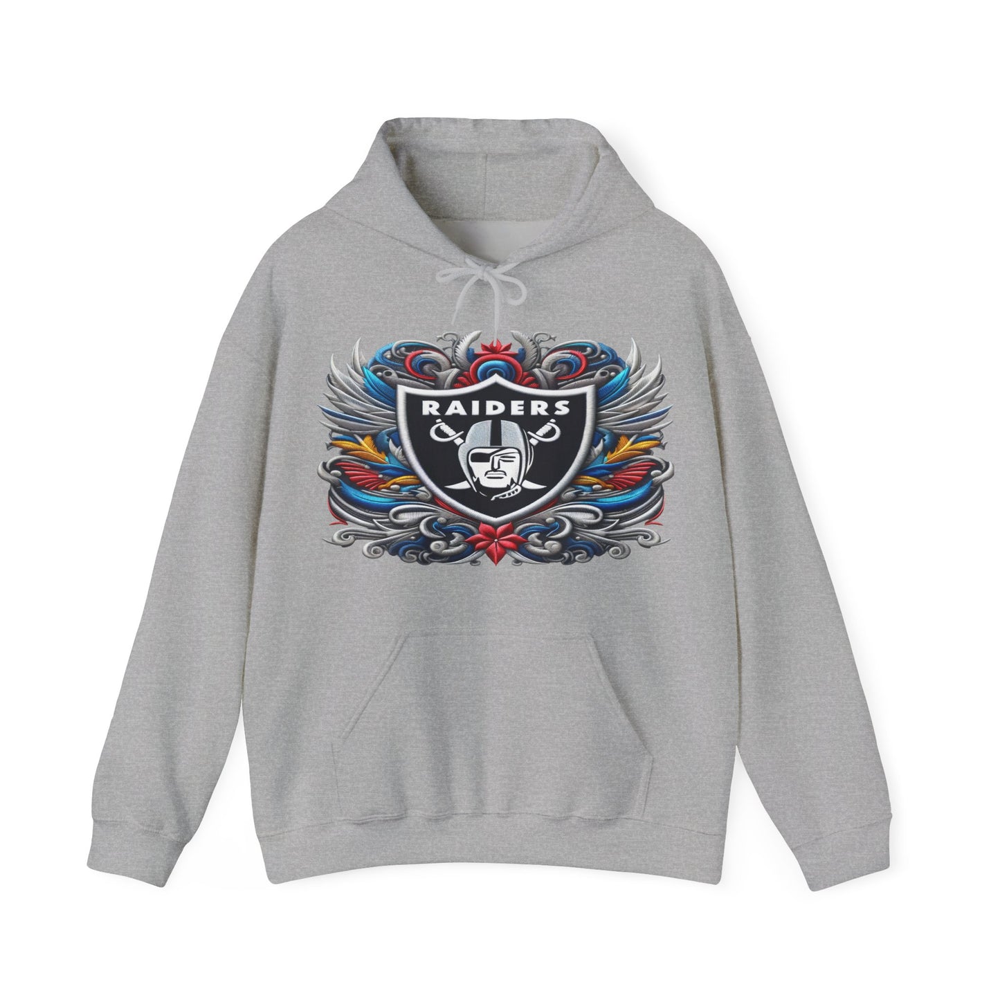 Sports Raiders Football Logo #1 Unisex Heavy Sweatshirt Hoodie