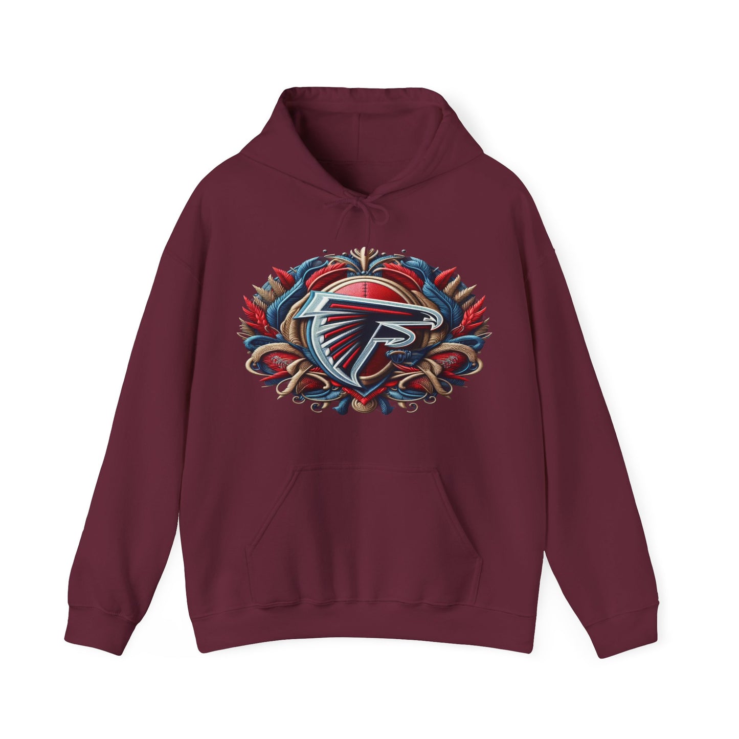 Sports Falcons Football Logo #1 Unisex Heavy Sweatshirt Hoodie