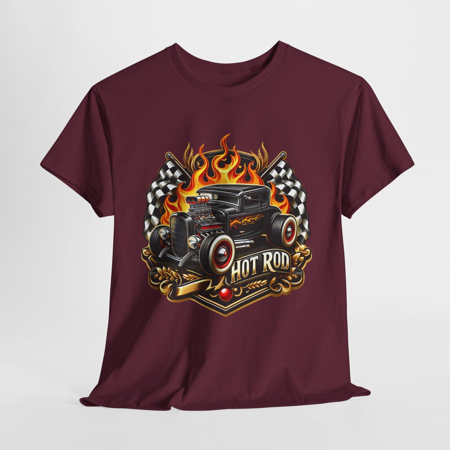Hot Rod #7 Unisex Heavy Cotton Tee - 312tshirts 2