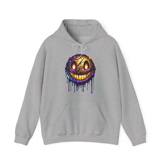 Creepy Neon Emoji #2 Unisex Heavy Sweatshirt Hoodie