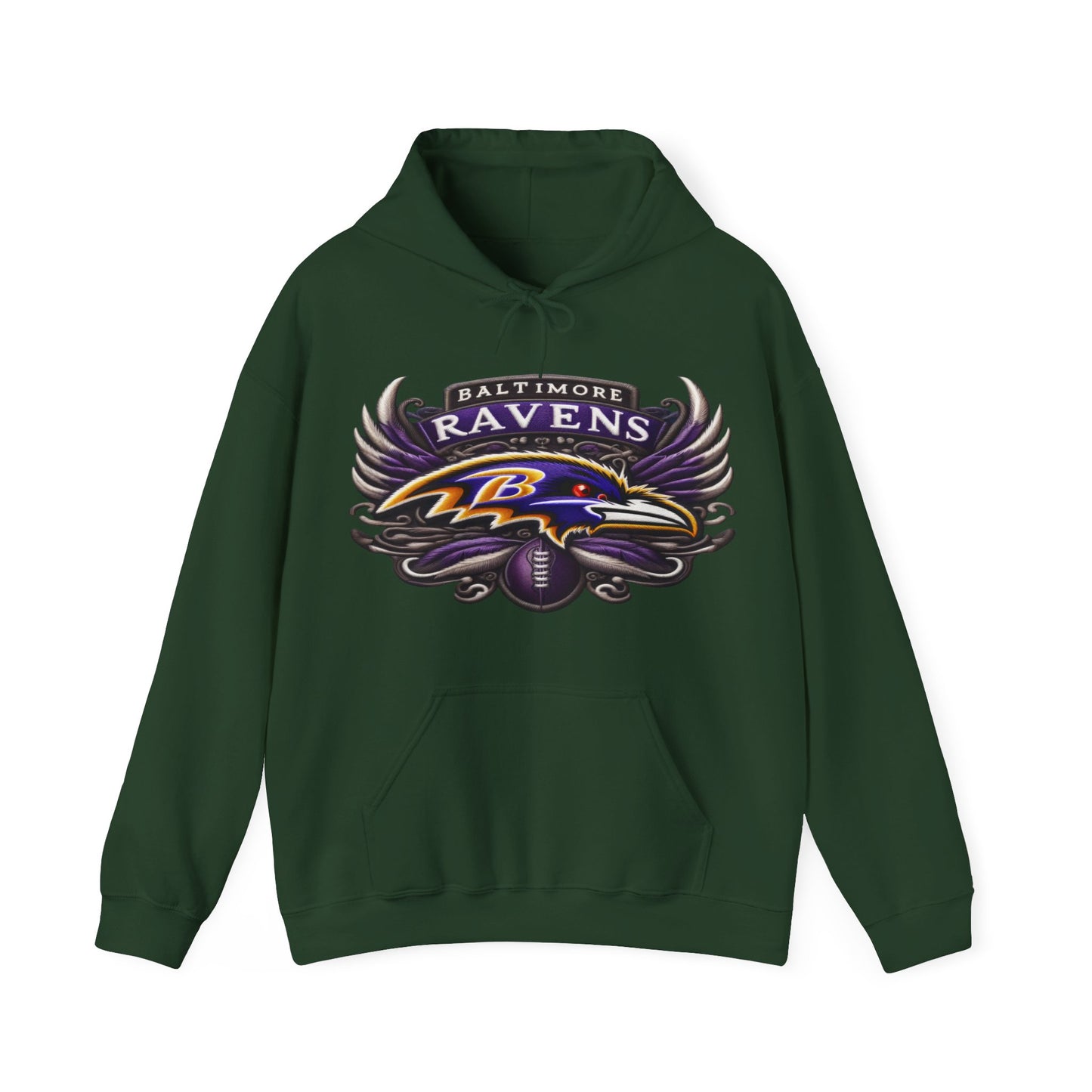 Sports Ravens Football Logo #1 Unisex Heavy Sweatshirt Hoodie