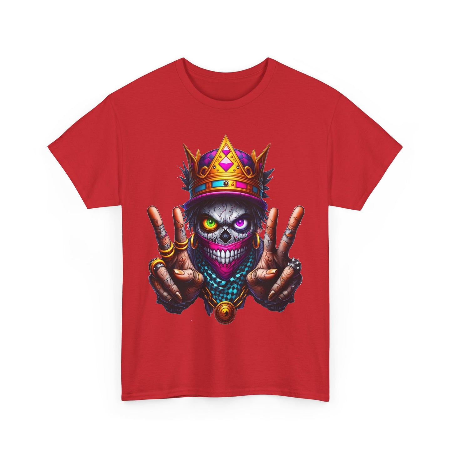 Skull Crown King Unisex Heavy Cotton Tee