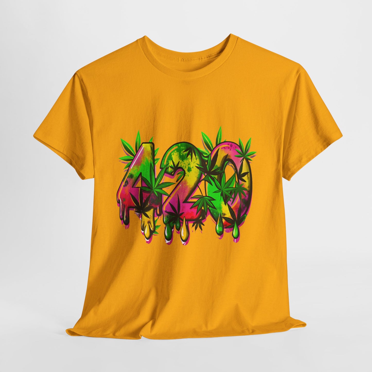 420 Cannabis Unisex Heavy Cotton Tee