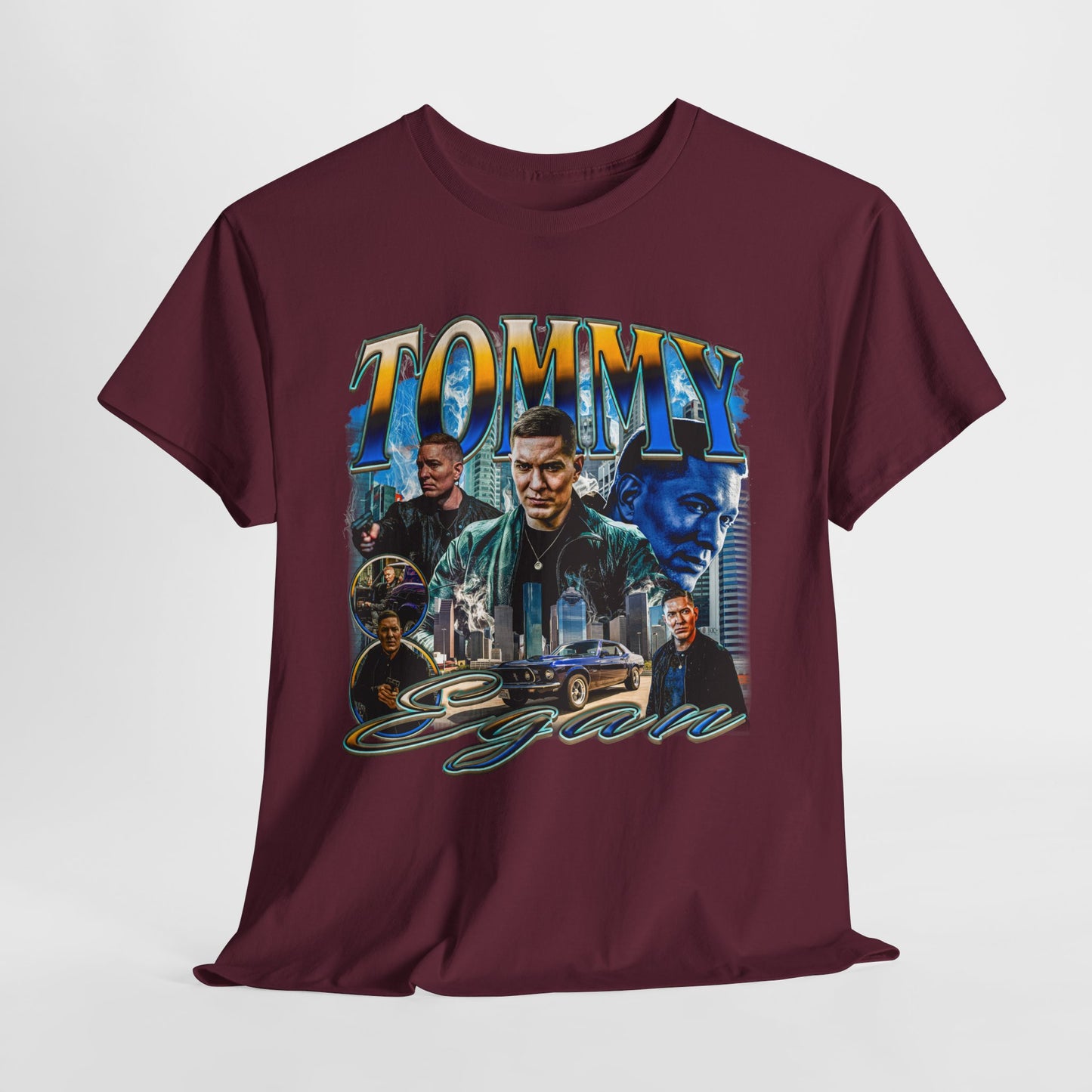 Tommy Egan #3 Unisex Heavy Cotton Tee - 312tshirts 2
