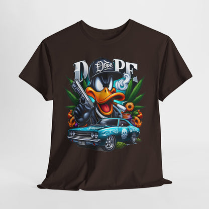 420 Dope Vibes Gangsta Duck #4 Unisex Heavy Cotton Tee - 312tshirts 2