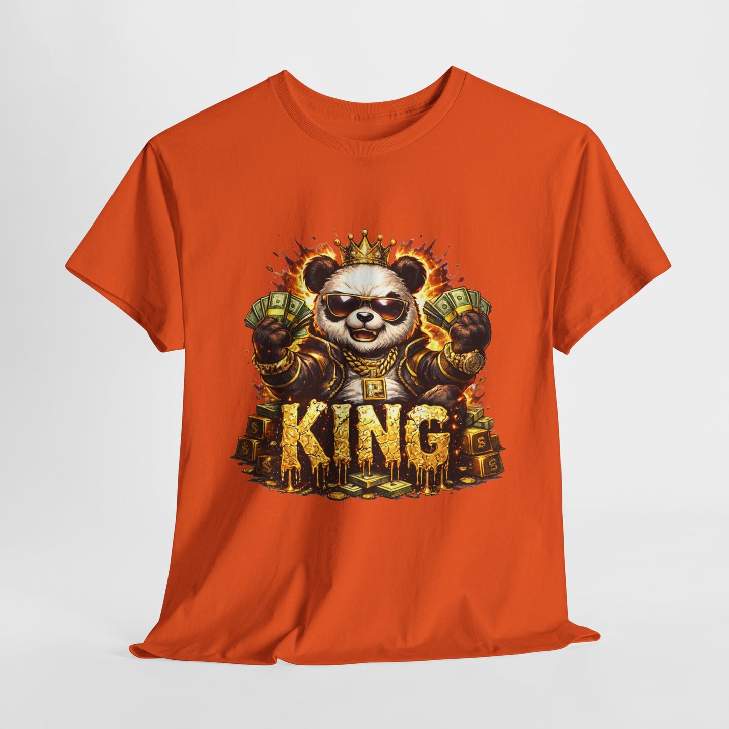 King Panda T-Shirt – Graphic Royalty Panda Tee - 312tshirts 2
