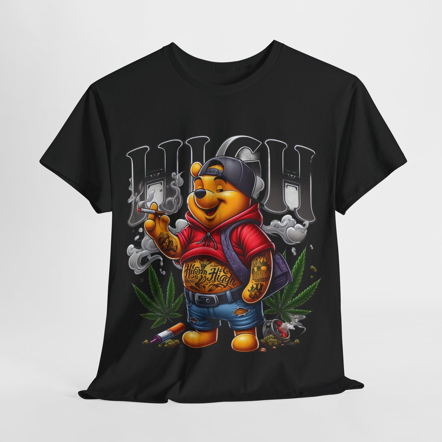 420 Dope Vibes Cool Bear #3 Unisex Heavy Cotton Tee