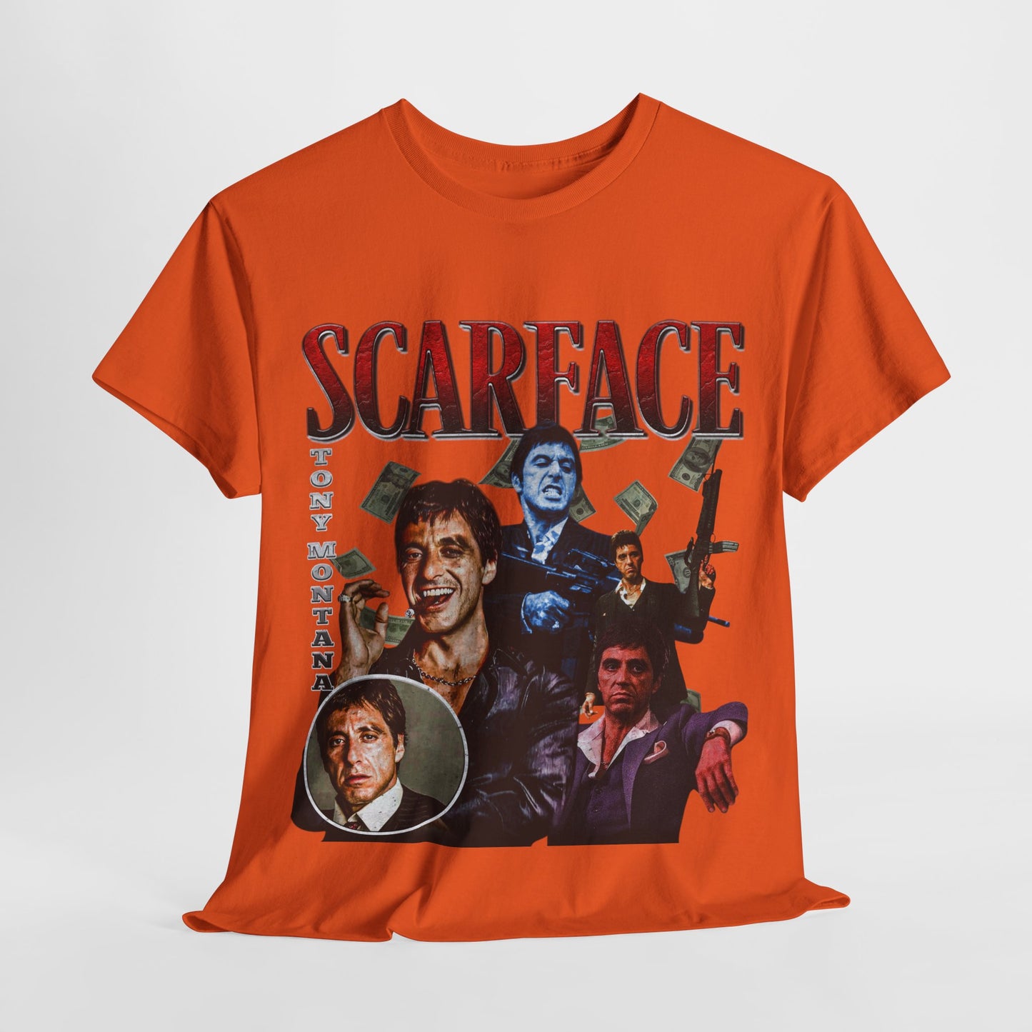 Scarface Tony Montana 1 Unisex Heavy Cotton Tee - 312tshirts 2