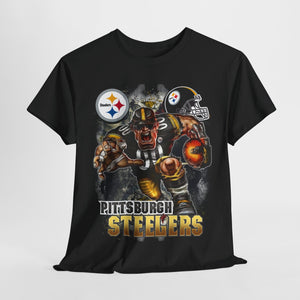 NFL Mascot Pittsburgh Unisex Heavy Cotton Tee