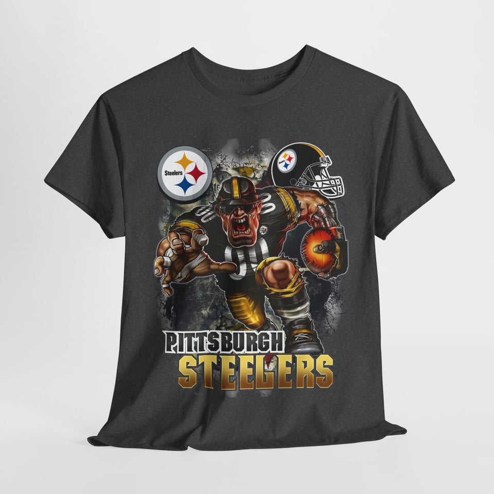 NFL Mascot Pittsburgh Unisex Heavy Cotton Tee