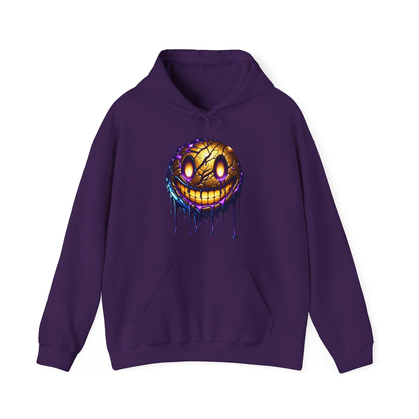 Creepy Neon Emoji #2 Unisex Heavy Sweatshirt Hoodie
