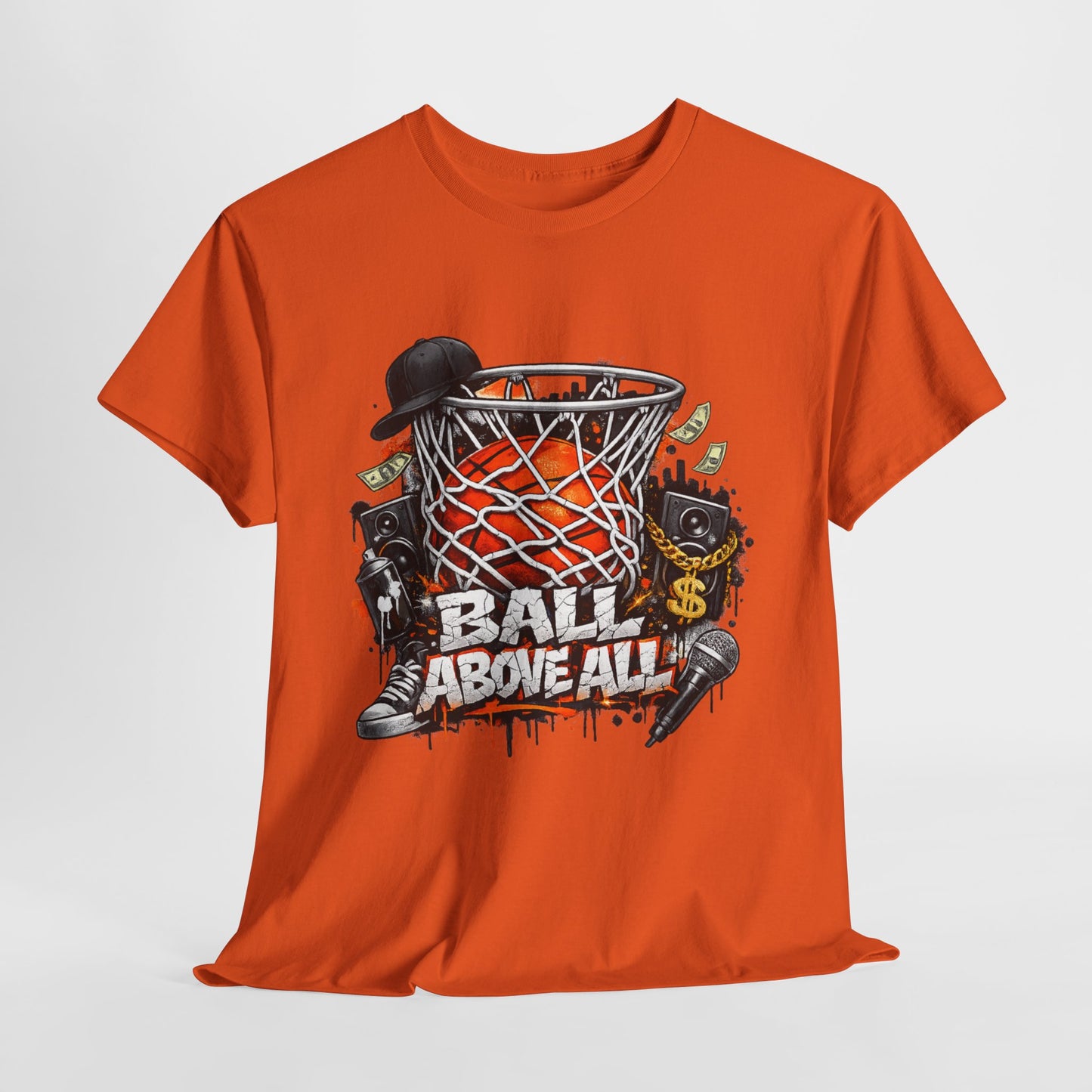 Basketball Drip #2 Unisex Heavy Cotton Tee