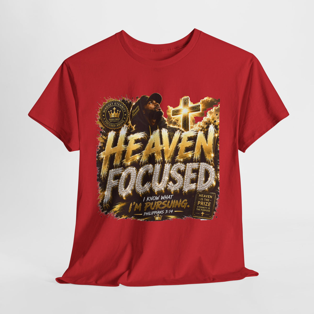 Heaven Focused #1 Unisex Heavy Cotton Tee