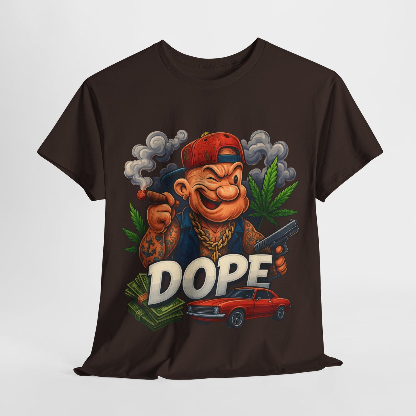 420 Popeye Unisex Heavy Cotton Tee
