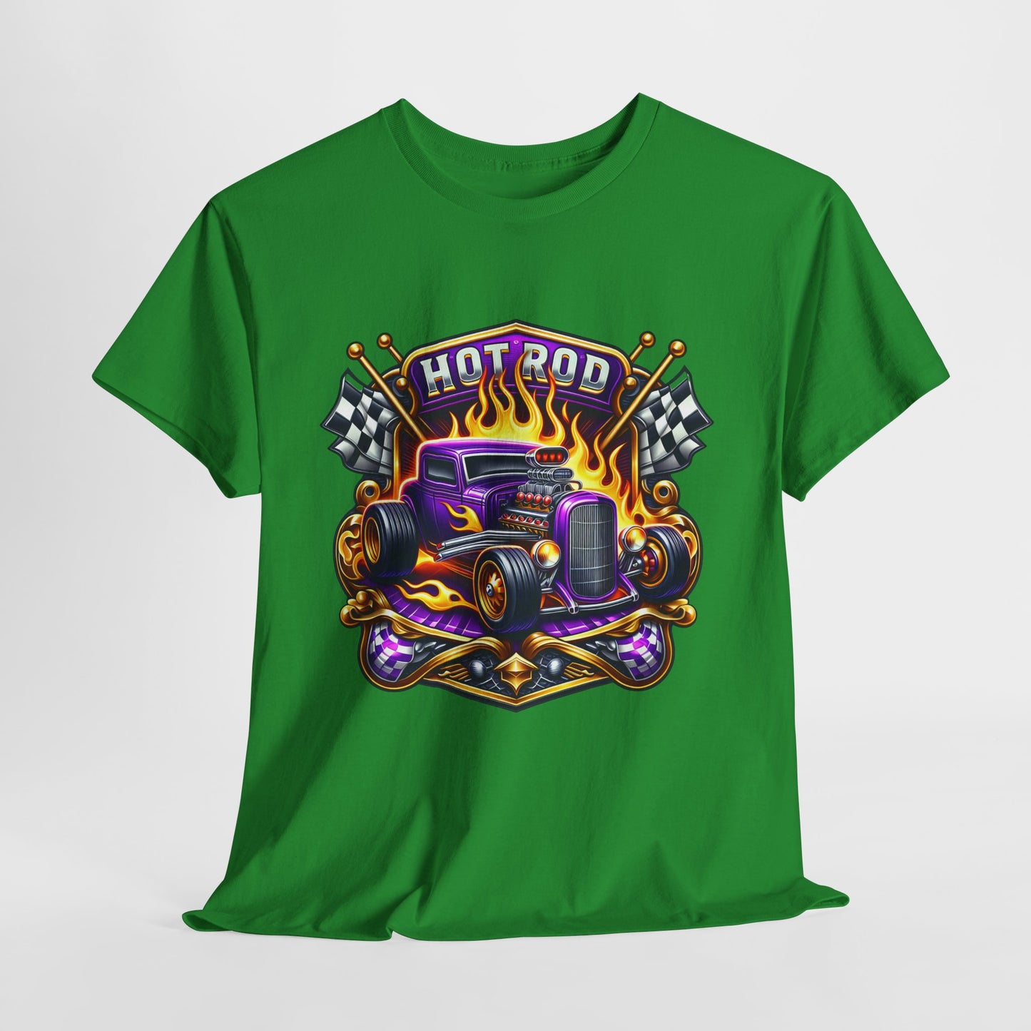 Hot Rod #8 Unisex Heavy Cotton Tee - 312tshirts 2