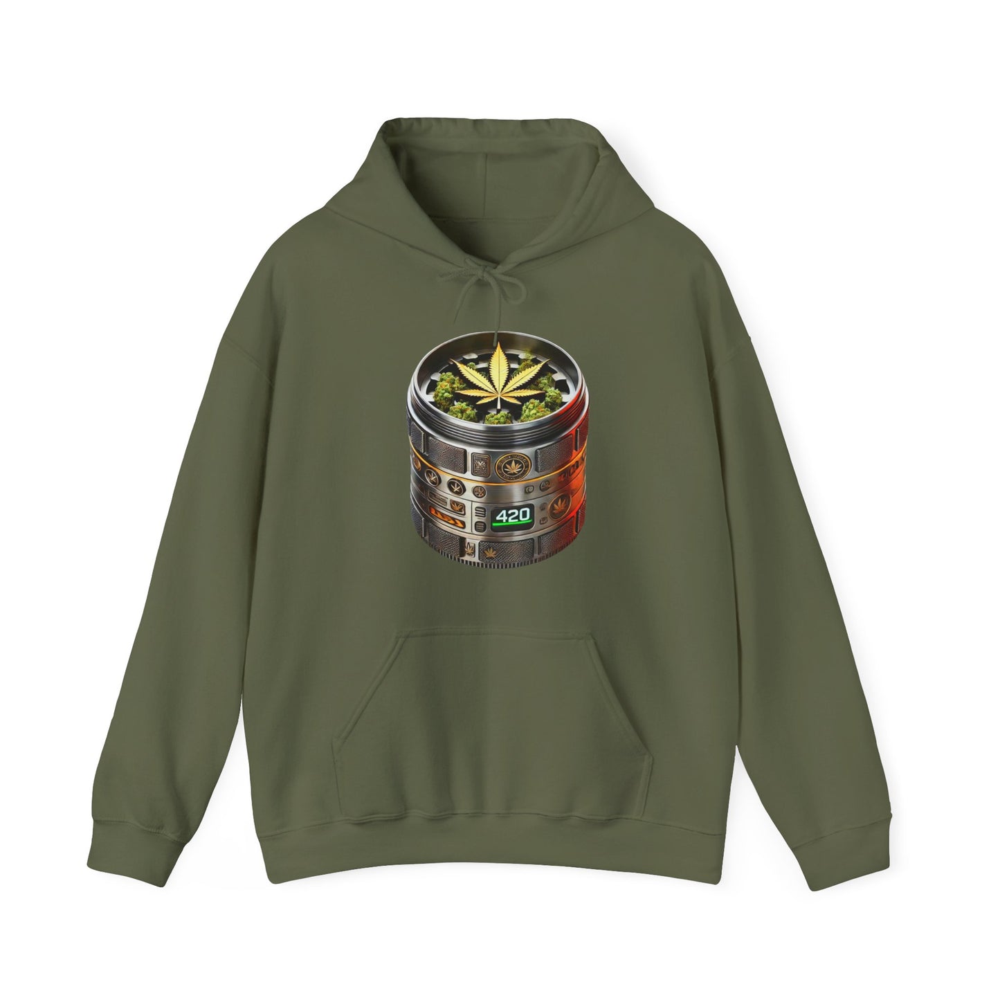 420 Grinder #1 Unisex Heavy Sweatshirt Hoodie