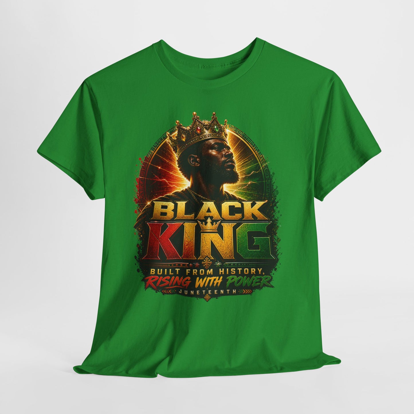 Juneteenth Black King #1 Unisex Heavy Cotton Tee