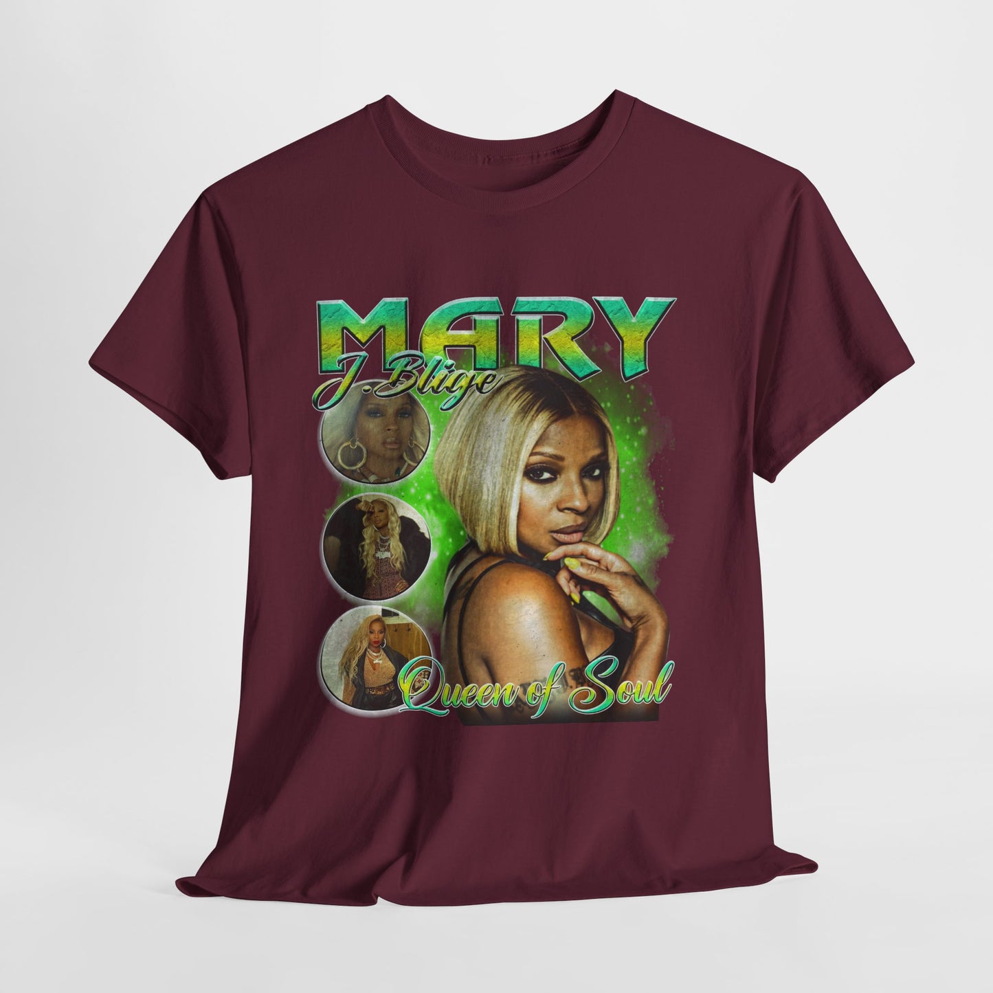 Mary J 2 Unisex Heavy Cotton Tee - 312tshirts 2