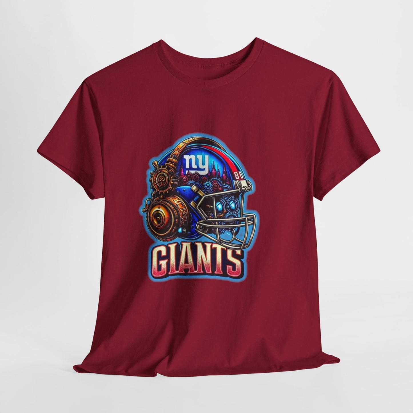 Sports Giant's Football Helmet #2 Unisex Heavy Cotton Tee